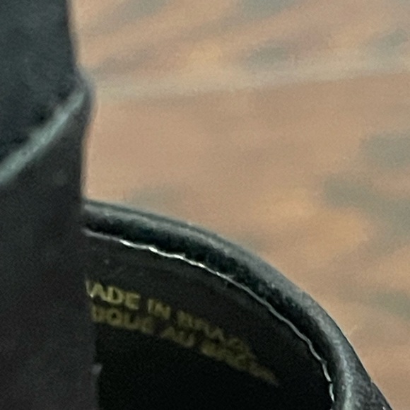 Anthropologie Maeve Pointed-Toe Pump Black Satin Bow Heel Women Size 6/36 EUR - Picture 5 of 10